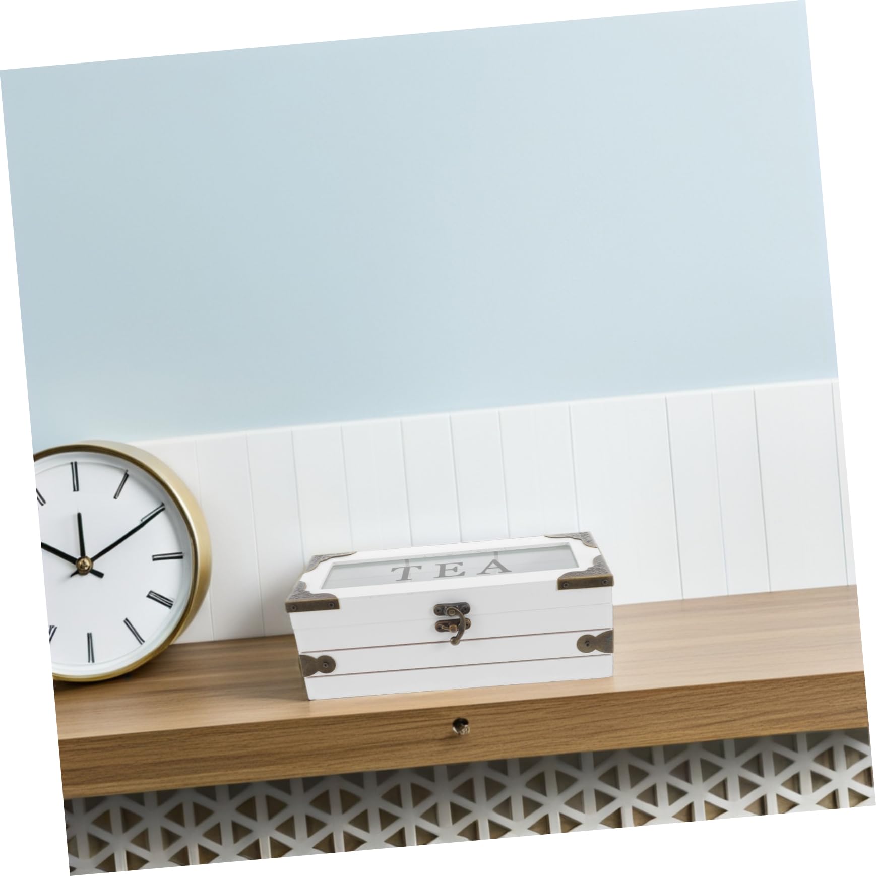 Holz Teebeutel Aufbewahrungsbox Mit Fächern Multifunktions Snackbox Für Teebeutel Und Zuckerpäckchen Platzsparender Organizer Für Küche