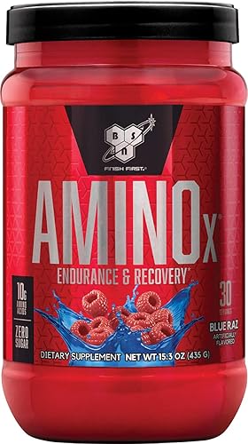 Miniatura 1 de BSN Amino X - Suplemento en polvo para recuperación muscular y resistencia con BCAA 035onzas 10 g de aminoácidos recomendado para alimentación
