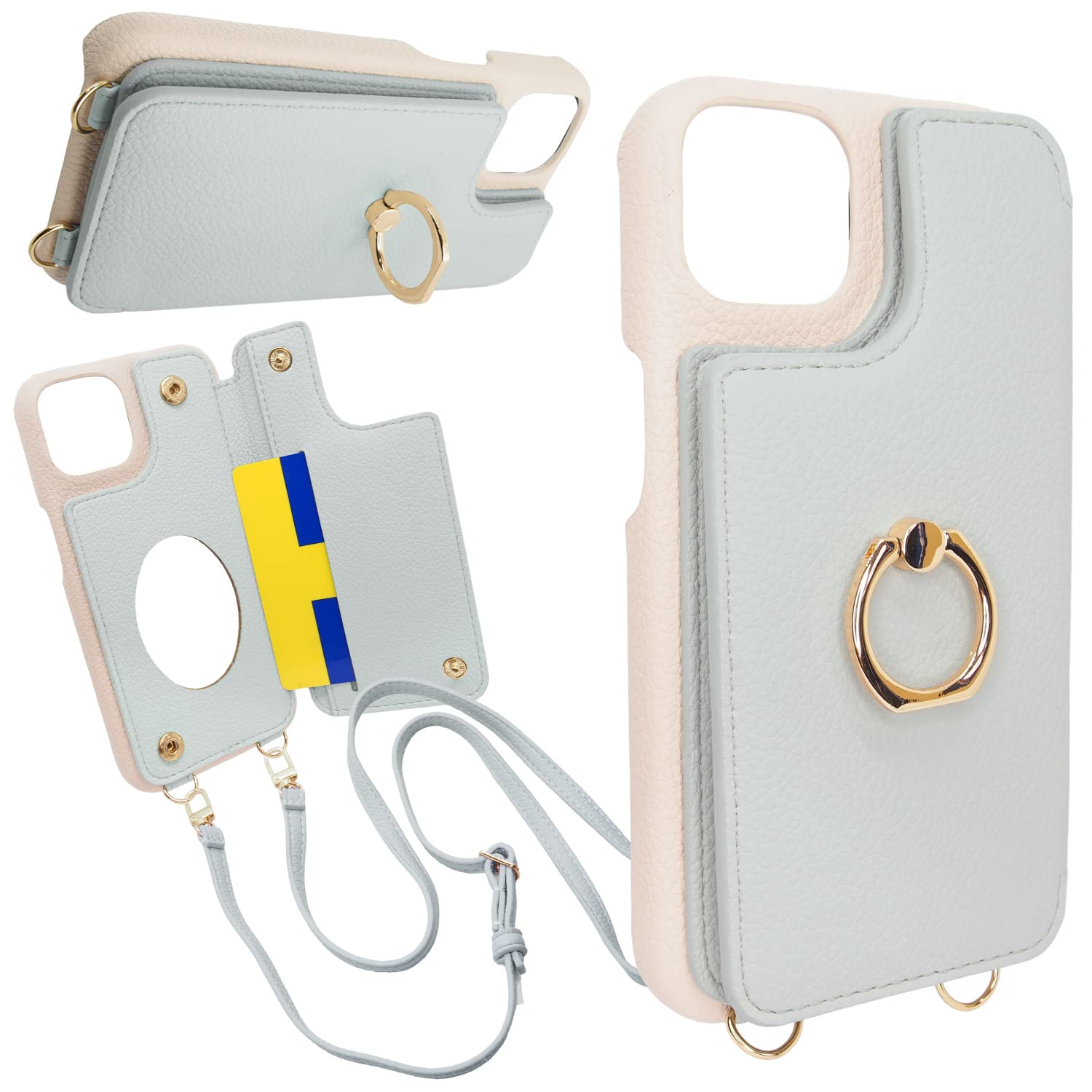 Amazon.co.jp: iPhone15Plus ケース 互換 スマホショルダー かわいい