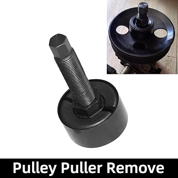 DPTOOL Power Steering Pump Pulley Puller Remove Install Tool Compatible with Ford GM Volkswagen Chrysler Vehicles