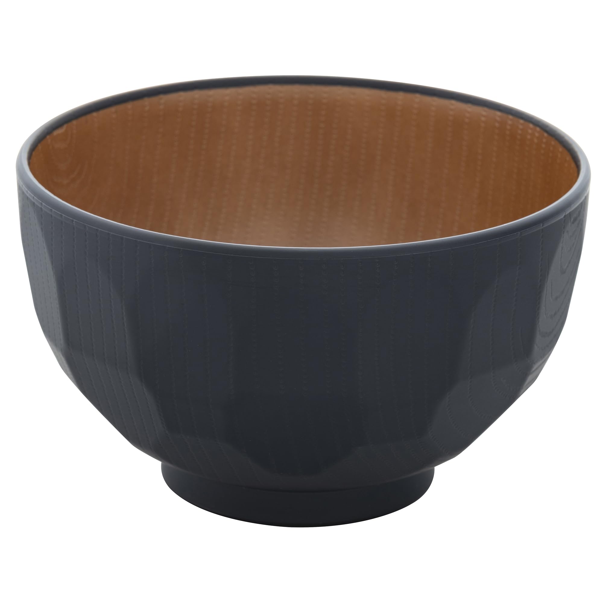 Yamanaka Miso Soup Bowl, Turtle Shell Wood Grain