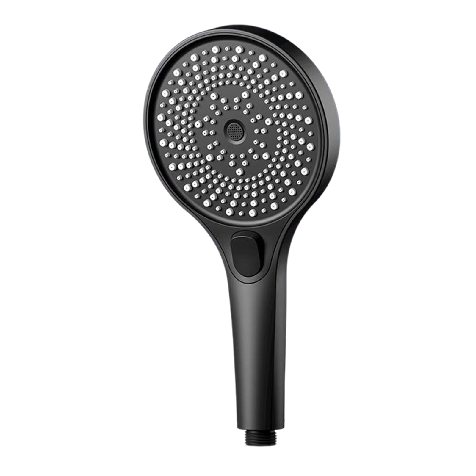 Douchette douche acier inoxydable noir mat avec économie d'eau haute pression