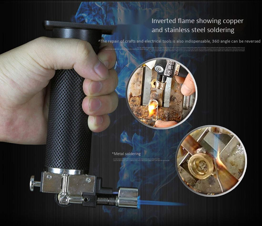 Flamme Réglable de Briquet de Butane de Cuisine de Chalumeau Approprié Au BBQ/Crème/Faisant Cuire/Souder