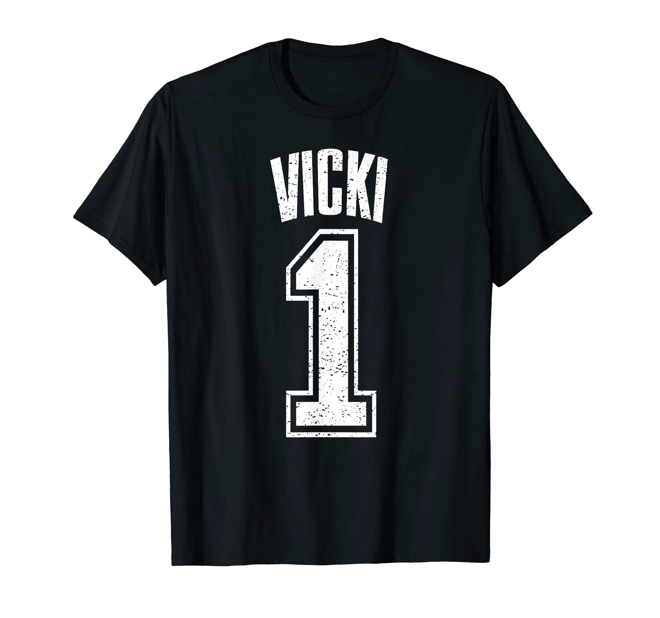 Vicki Supporter Number 1 Biggest Fan T-Shirt