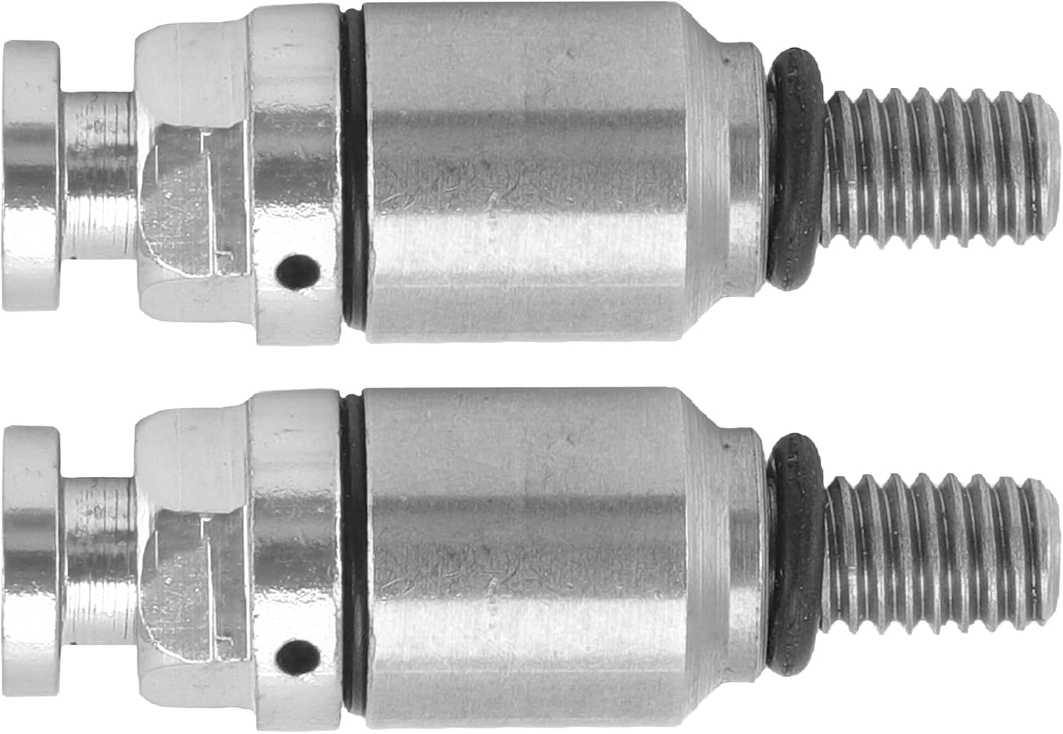 Amazon フォークリストリクターバルブ 2個 M5x0.8 ステンレススチール プロフェッショナル フォークリストリクターバルブ