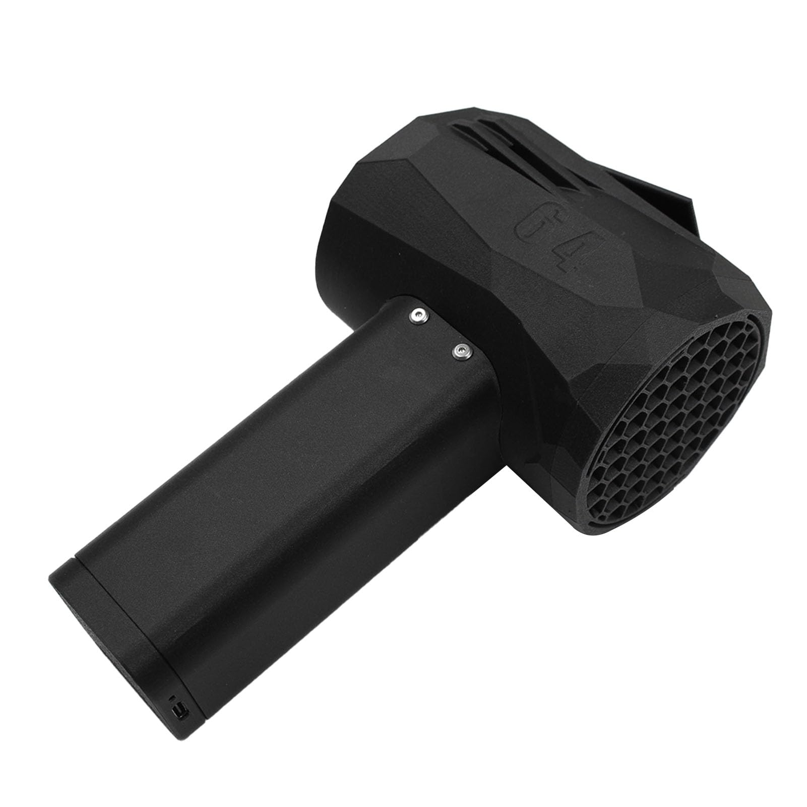 Plumero de Aire Eléctrico, Soplador Portátil Elegante para Limpieza Industrial y Limpieza de Automóviles, Material Fibra Carbono