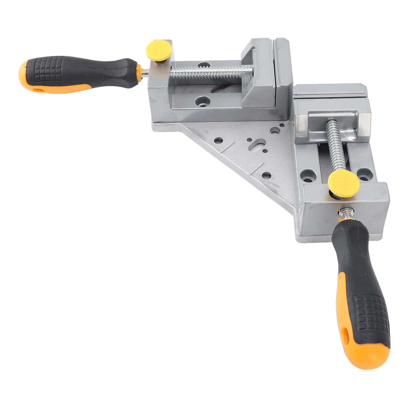 90 Degree Quick Release Corner Clamp, Double Handle Corner Clamp 90 Degree Right Angle Quick Release Detachable Aluminum Alloy Die, Angle Clamps