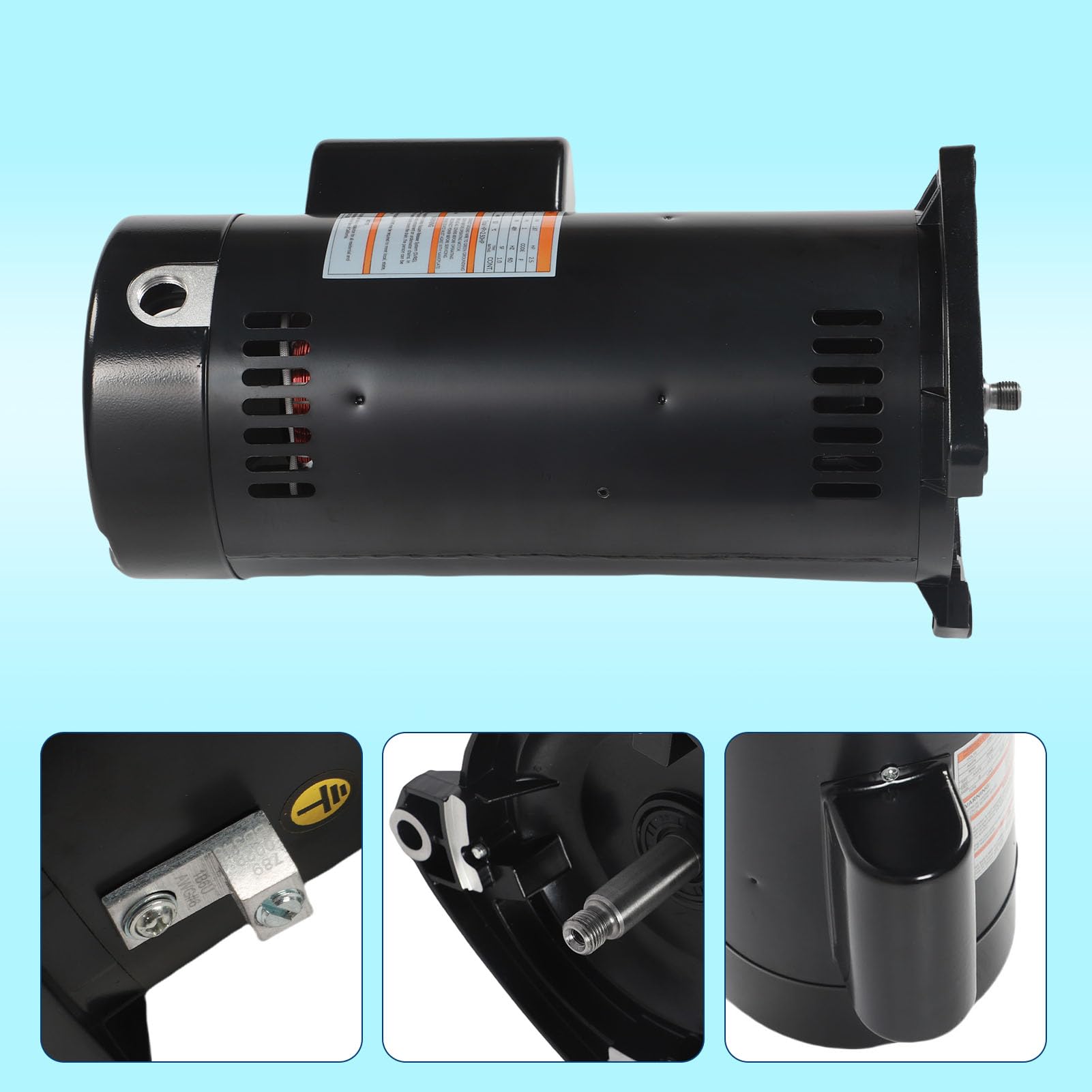 Motor de repuesto para bomba de piscina de 2,5 y 3450 rpm