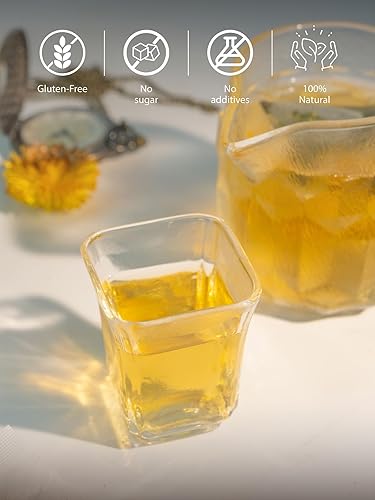 Vista 60 de TeeLux Mugwort Tea Bags - Té de hierbas de artemisa seca natural, sin cafeína, 40 bolsas de té