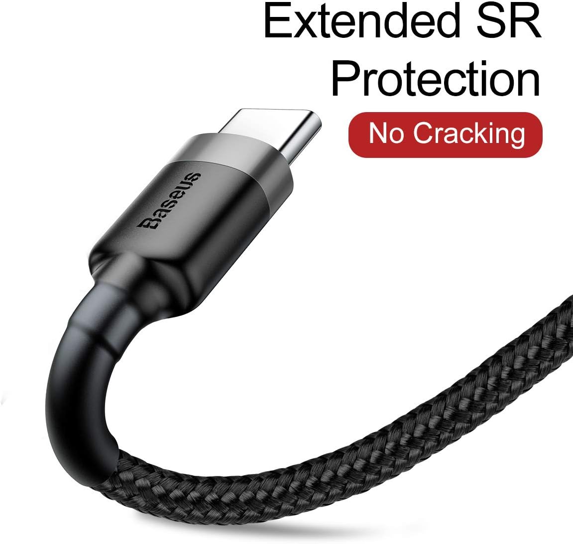 Cabo Carregador Usb Tipo - C 2 Metros Baseus Cafule