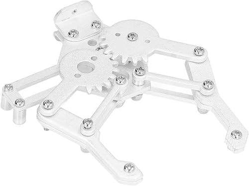 Miniatura 7 de Abrazadera de robot brazo de garra mecánico abrazadera de robot de aleación de aluminio accesorio de alta resistencia kits de ciencia educativa para