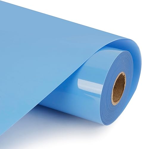 Miniatura 17 de HTVVETUR Vinilo de Transferencia de Calor Blanco - Rollos HTV de 12" x 9 pies para Camisas, Vinilo Termoadhesivo para Cameo - Fácil de Cortar y 01