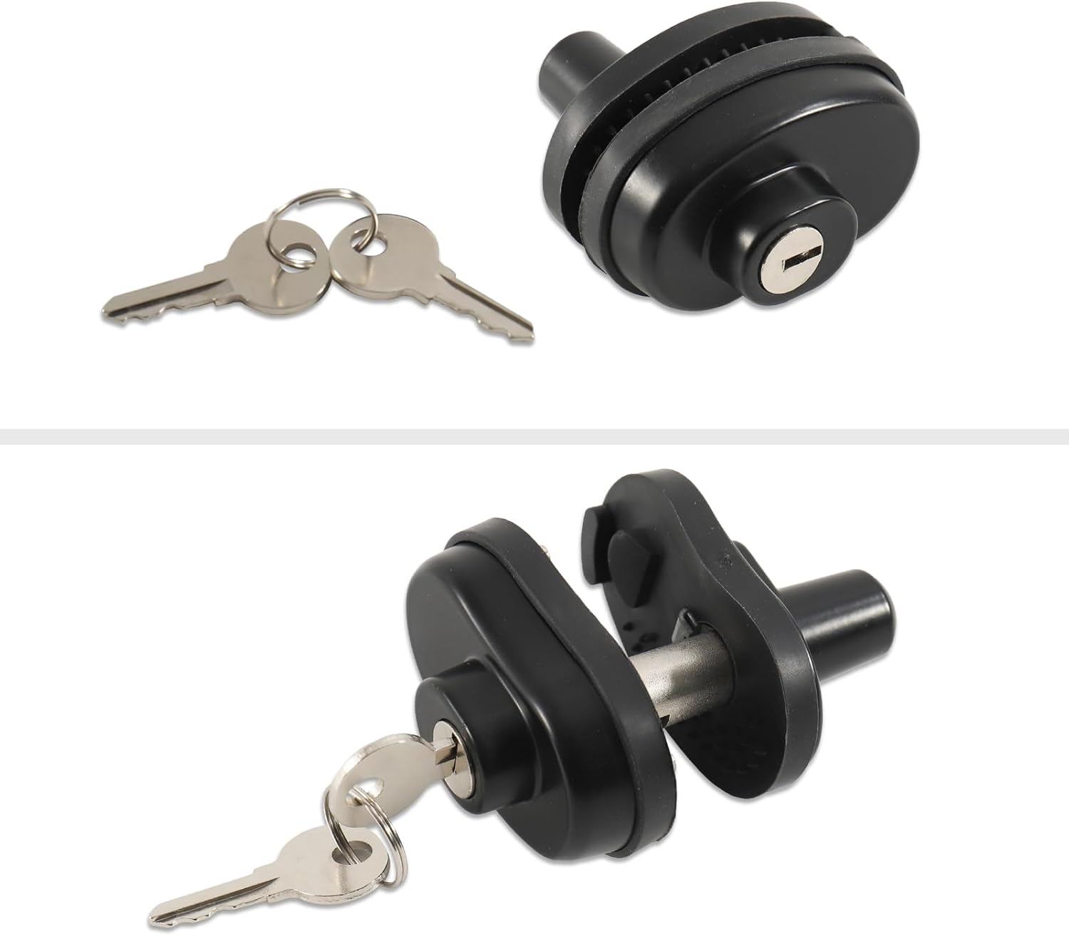 8 Packs Gun Trigger Lock with Keys, Gun Lock for Firearms Rifles, Shotgun, Handgun, Pistol Accessories