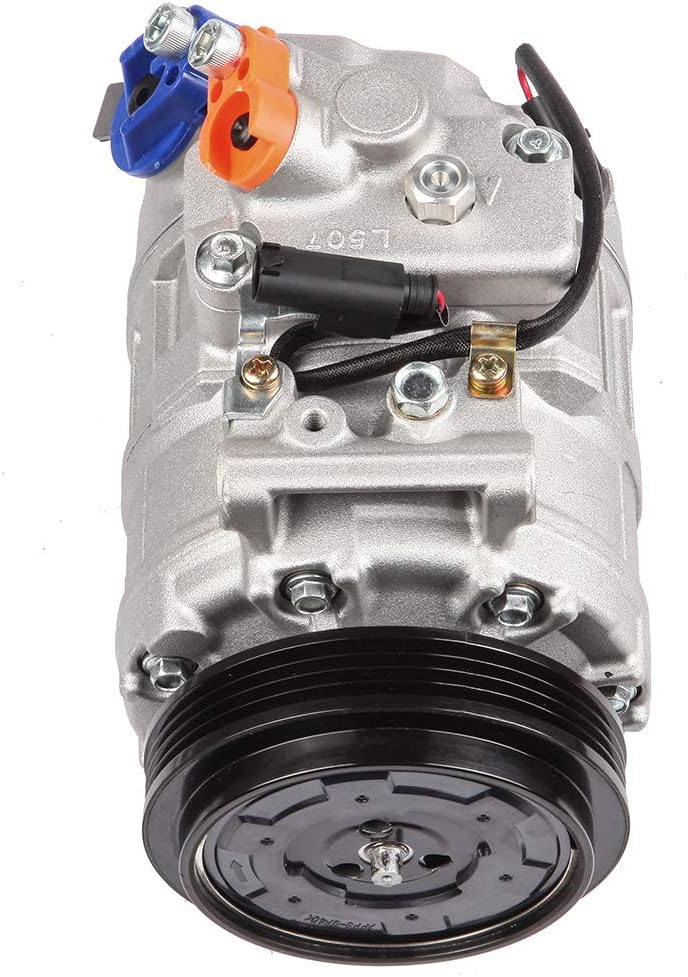 11250C AC Compressor Fit for BMW 750Li 745Li 650i 745i 550i 545i 760Li 4.4L 4.8L 2003-2010 Air Compressor with Clutch 10348650 10363051