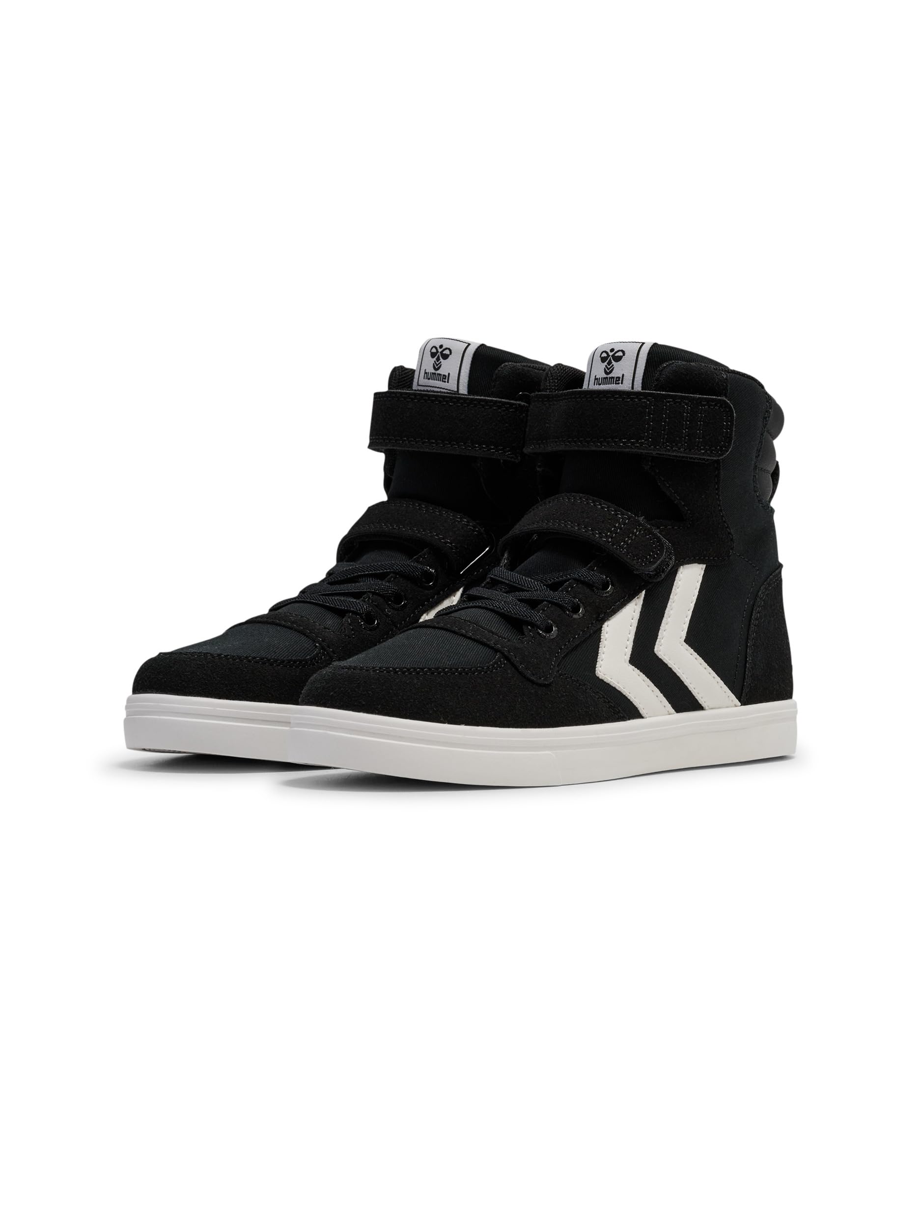 hummel Slimmer Stadil HIGH JR Trainers, 27 EU, Black, 9.5 UK Child