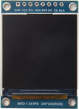 1.54 Inch 240X240 Resolution IPS HD LCD Monitor 1.54 Inch SPI ST7789 LCD Monitor