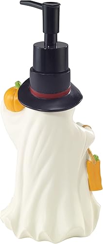 Miniatura 4 de Avanti Linens - Dispensador de jabónbomba de loción, artículos esenciales para el baño de invitados, decoración del hogar con diseño de fantasma