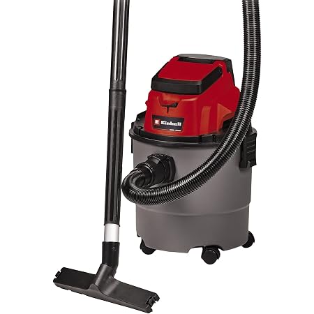 Einhell TC-VC 1820 S Bidone aspira solidi e liquidi (1250 W, depressione  180 mbar, vano 20 l) : Amazon.it: Casa e cucina