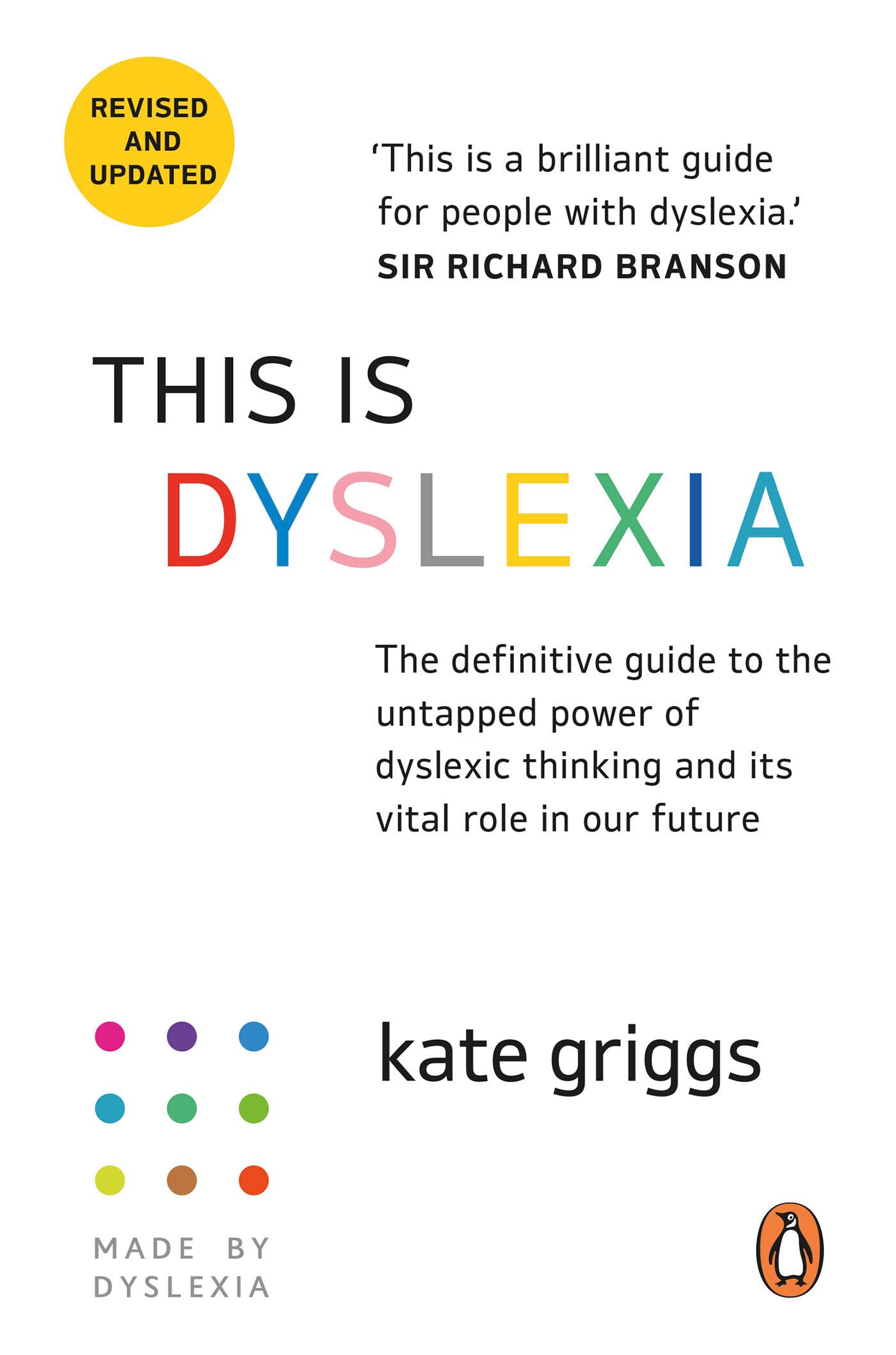 This Is Dyslexia by Kate Griggs PAPERBACK 9781785045646