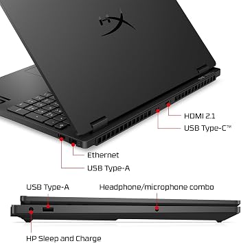 HP HyperX OMEN Gaming Laptop 2026, AMD Ryzen 7 260, NVIDIA GeForce RTX 5060