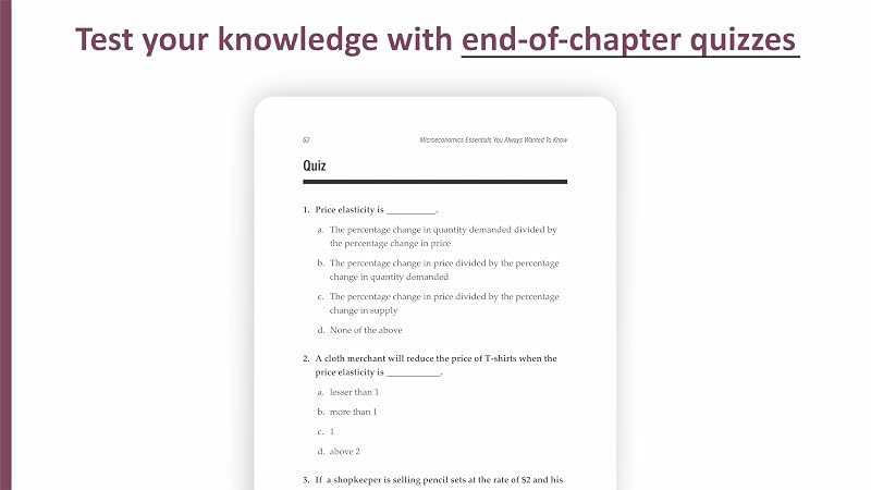 Microeconomics Essentials You Always Wanted To Know : A Beginner’s Guide to Demand, Supply, Consumer Behavior, Market Types, Factor Pricing & International Trade image 2