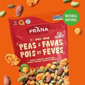 Prana- Peas & Favas - Spicy Mix, 400g