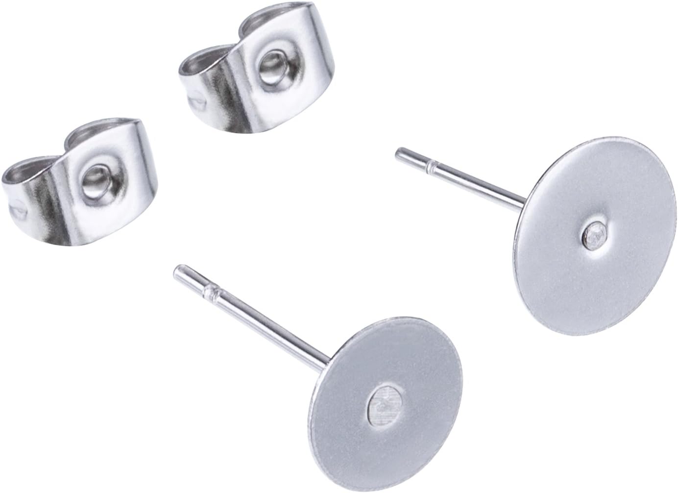 Clous D Oreilles Acier Inoxydable O5 Mm 553012 main image 1