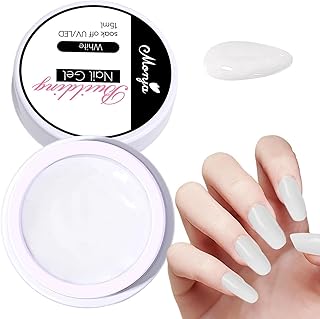 cola unha sólida - construção unhas poli sólido - construção unhas poli sólido para design unhas, extensão para meninas iniciantes Baodan