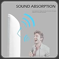 Vista 23 de Paneles tapizados para cabecero, 12 paneles de 7.8 x 15.7 pulgadas, paneles acolchados de pared para niños, cabecero de cama 3D anticolisión montado