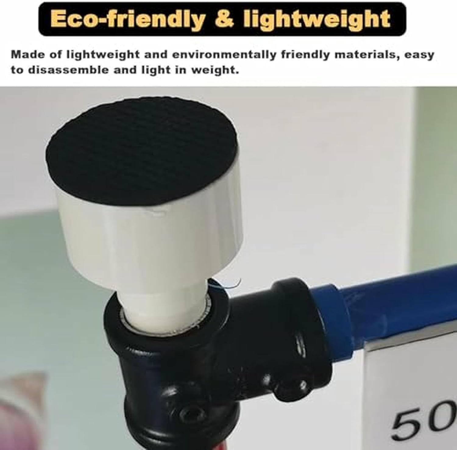 Free-Standing Jump Measurement Tester，Height Adjustable Vertical Jump Trainer, 4.3-11.8 Feet Metal Gymnastics and School Vertical Jump Gauge, Sports Athletes Training Vertical Jump Tester~/