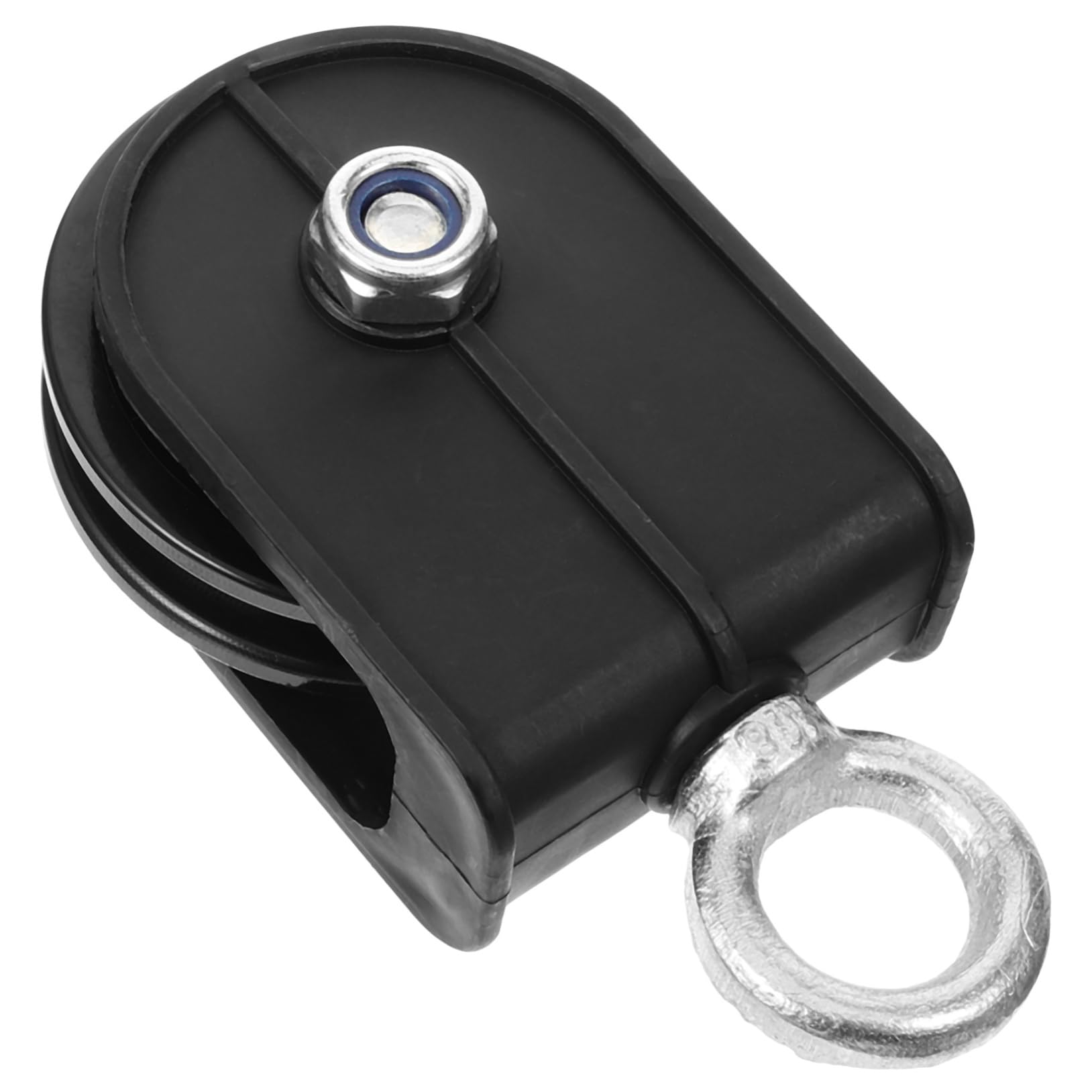 Koło pasowe do siłowni, koła pasowe łożyskowe, System krążków do linek fitness Czarny 13 x 7 x 3,5 cm