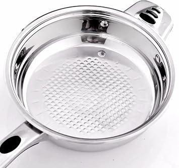 Pots and Pans Sets, Frying Pan,Cookware Set Stainless Steel 16-Piece Cooking Pot&Pan Set Induction Include Saucepan,Casserole,Salad Bowl,Steaming Insert