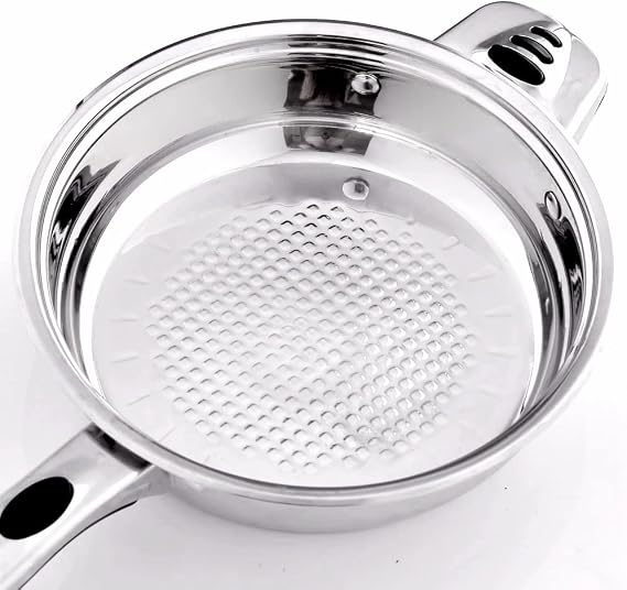 Pots and Pans Sets, Frying Pan,Cookware Set Stainless Steel 16-Piece Cooking Pot&Pan Set Induction Include Saucepan,Casserole,Salad Bowl,Steaming Insert