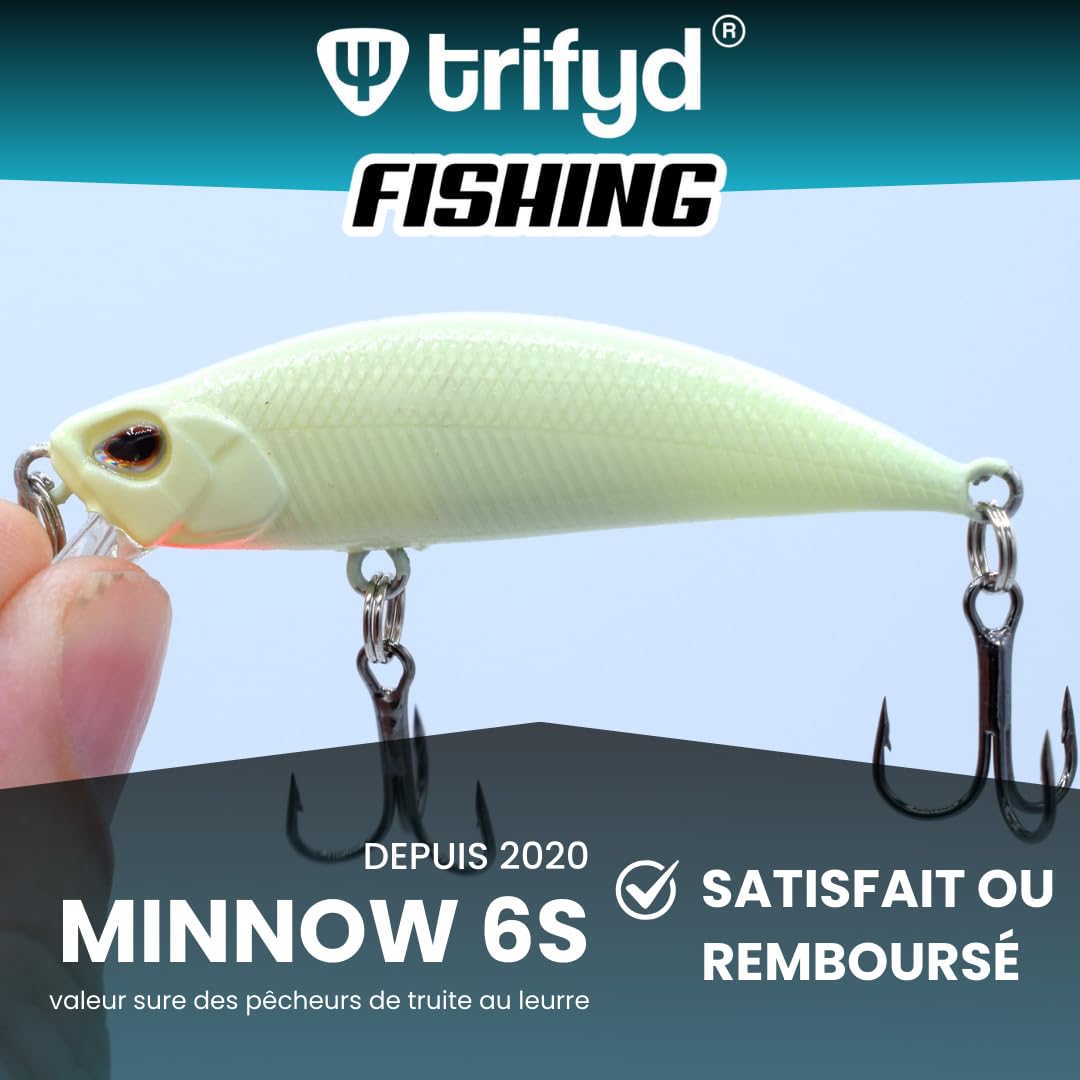 Señuelos de pesca 6 cm Lote de 5