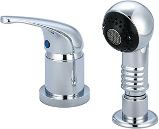 Central Brass 1130 Single Handle Shampoo Faucet in Chrome