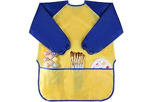 KUUQA Toddler Smock for Kids Ages 2-4 Years