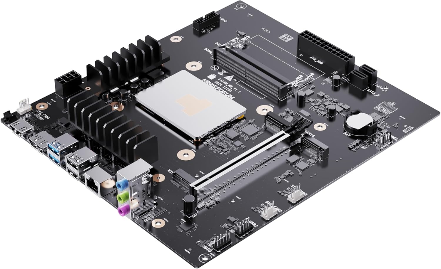 【新品】MINIS FORUM BD795M (Ryzen 9 7945HX) Amazon.com: MINISFORUM BD795m Motherboard, AMD Ryzen 9 7945HX 16