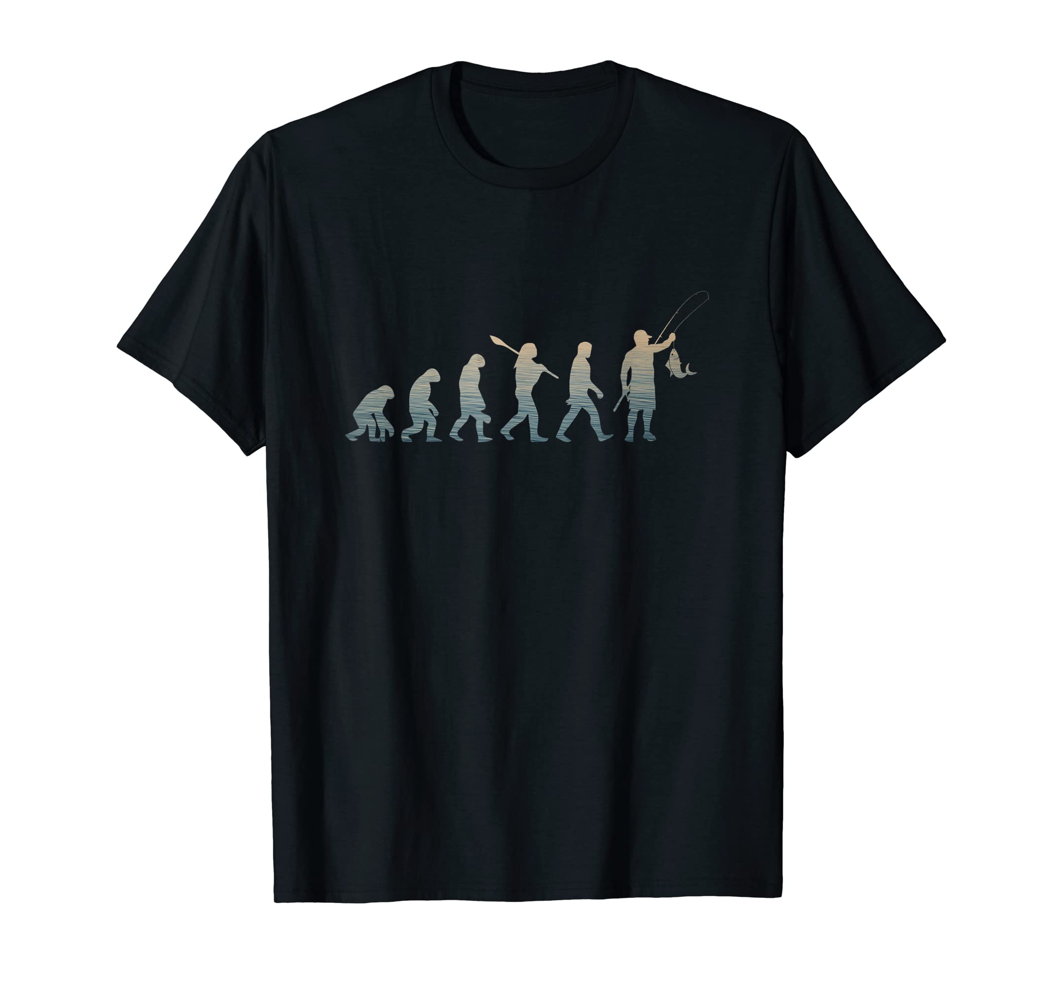 Fishing evolution design for fishermen T-Shirt