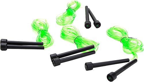 Mind Reader SKIP4-RED - Cable de cuerda de salto rápido y mango de 4.7 in, ideal para ejercicios aeróbicos, boxeo, entrenamiento de velocidad,