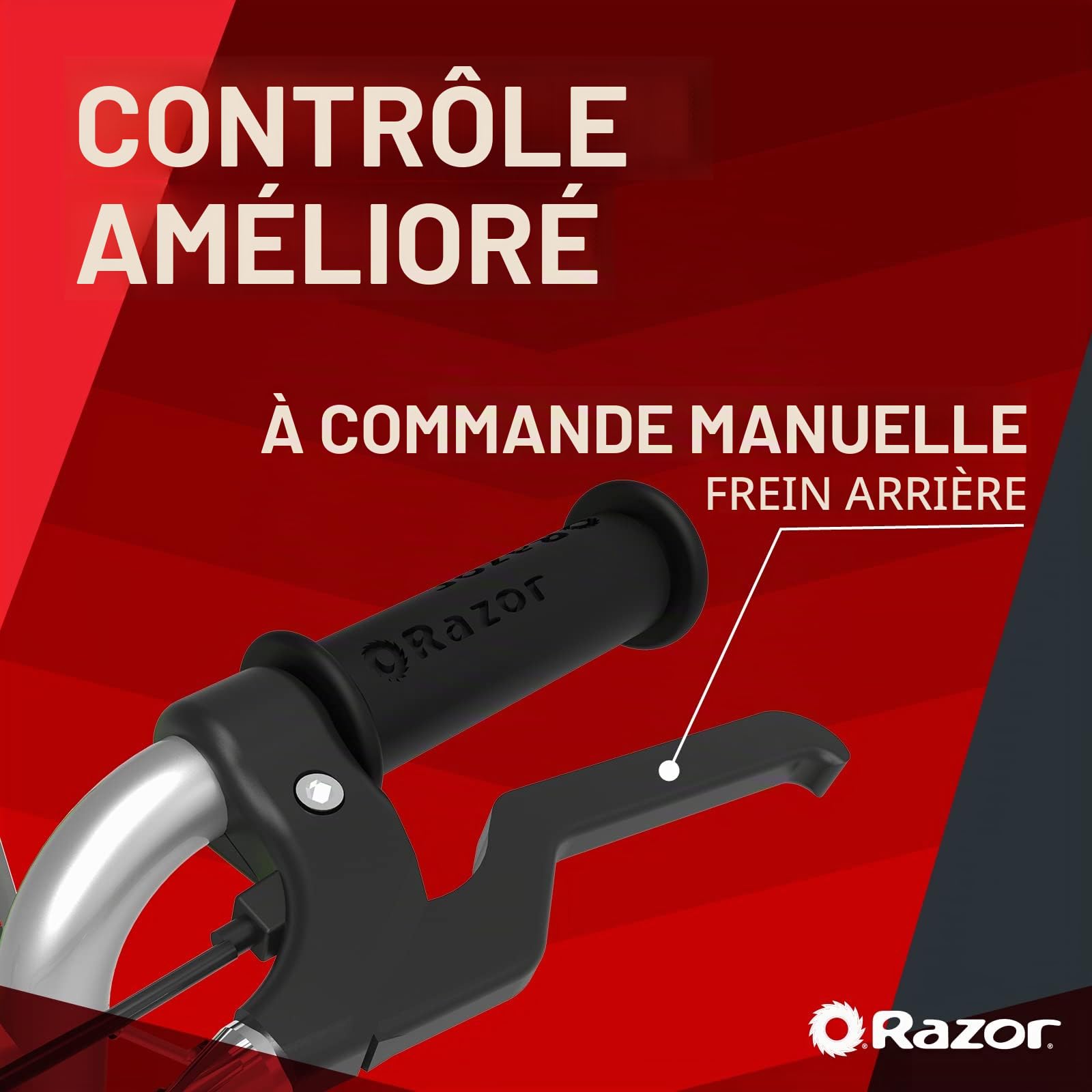 Razor Electric Motorbike-SX350 McGrath Dirt Bike pour les enfants de 13 ans et plus avec une vitesse maximale de 14 mph et une autonomie de 30 minutes, 250W avec une batterie 24V 7Ah et des pneus 12 »