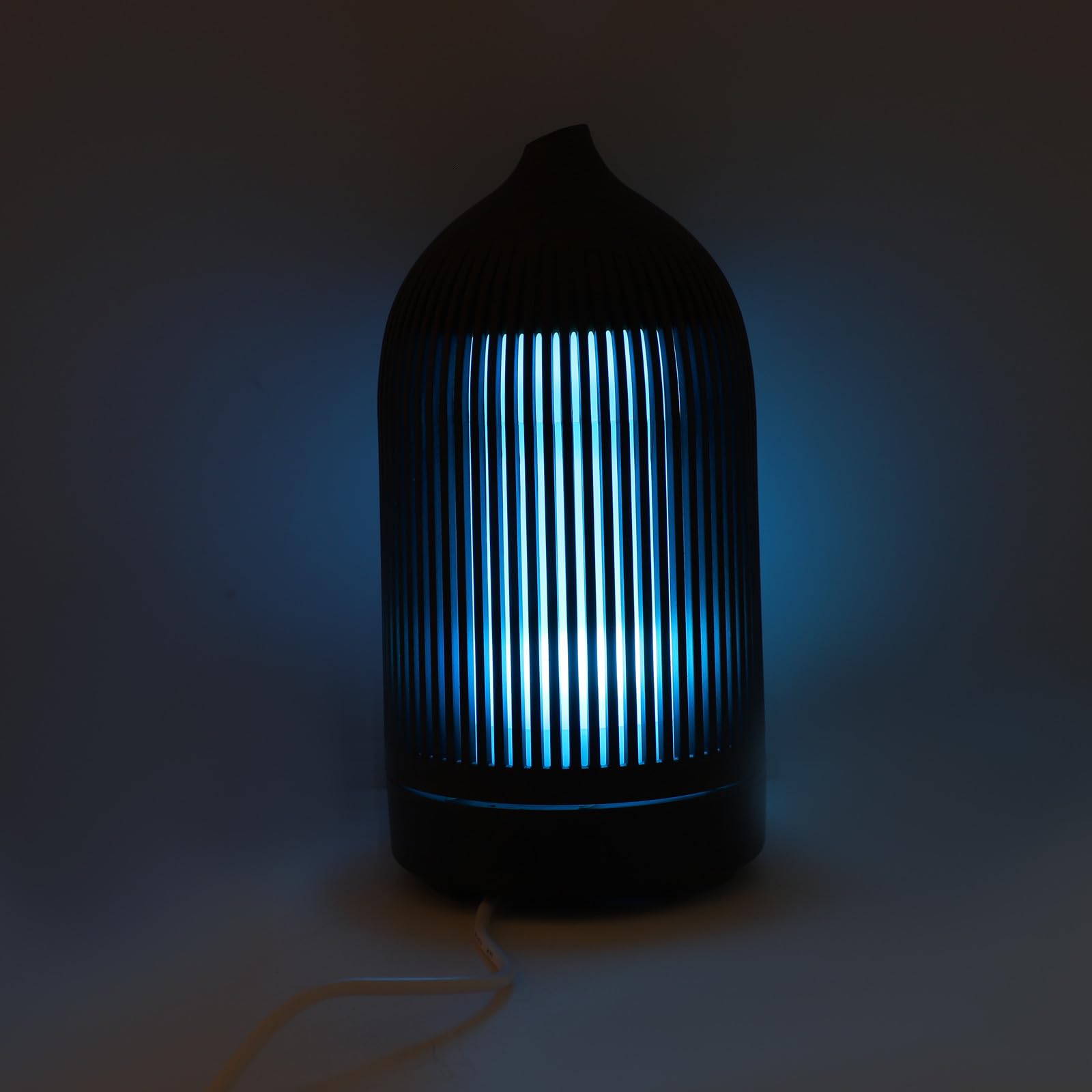 Toddmomy Humidificador y Difusor de Aromas 5v Carga Usb, Diseño de Madera, Función Temporizador, Adecuado para Mesita de Noche y Ambiente Relajante