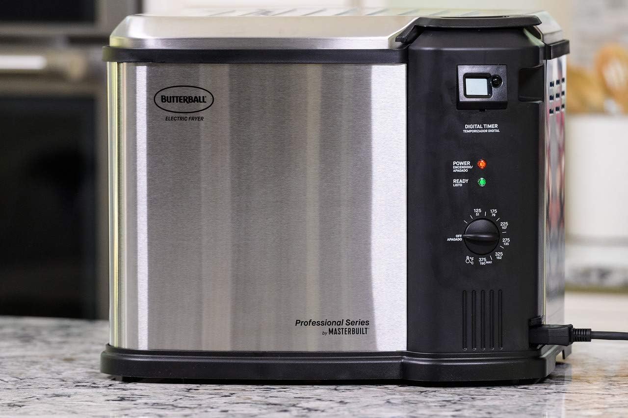 Aluminum frying basket with drain clips