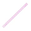 KEARING Clear Sewing Graph Ruler Fashion Design Ruler, Sandwich Line, 1 x 15, Transparent Pattern Making Dress Making Ruler for Sewing Quilting