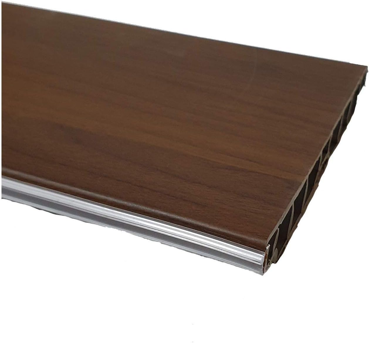 Set Finali Zoccolo Alfredo Calandrelli - H10 Cm Noce Chiaro | Made In Italy | 4 Pezzi - Foto 2