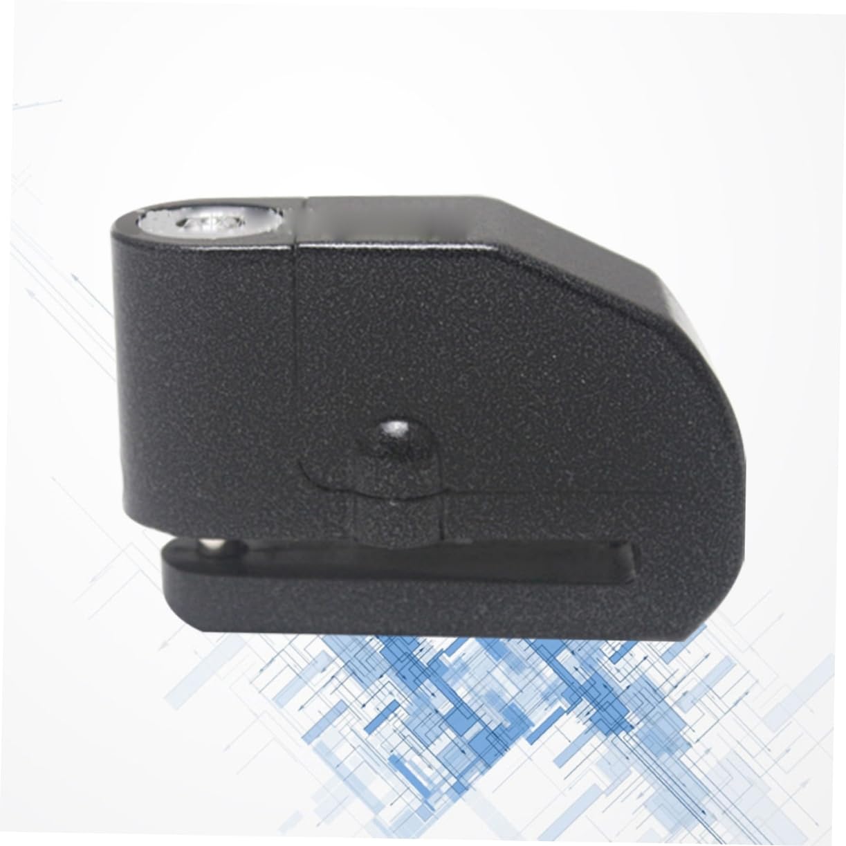 Cabilock Disc Lock Alarm for Motorcycle Theft Disc Brake Lock with Siren Pin Durable Body for Bikes Scooters Black