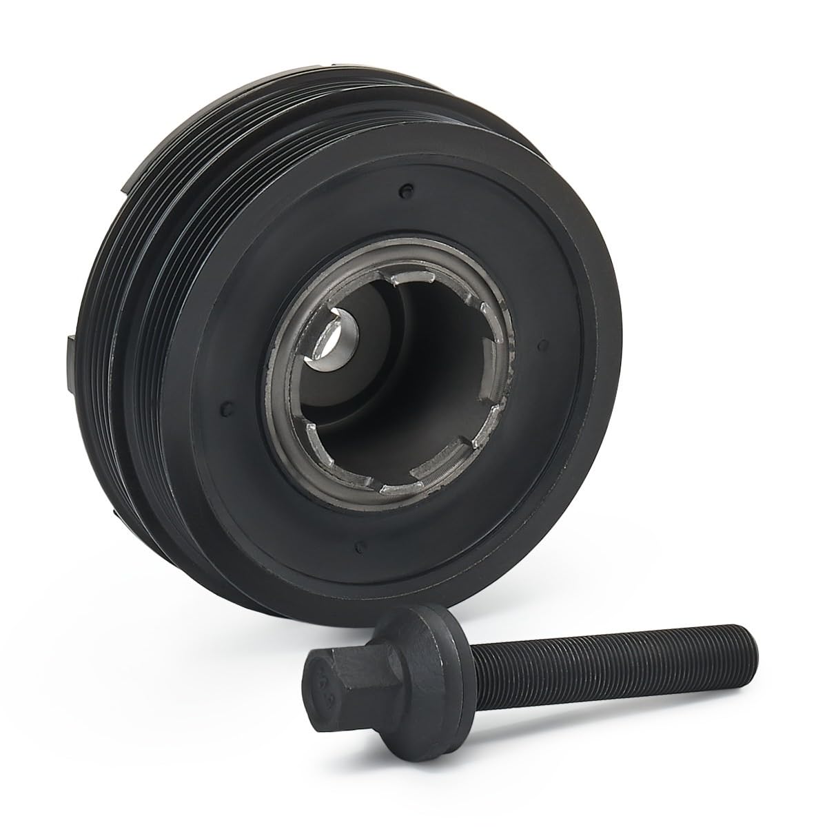 RIDEX 3213B0161 Polea de cigüeñal para cigüeñal con tornillo