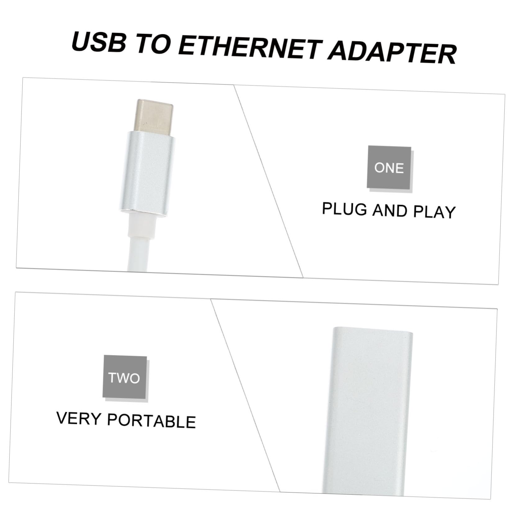 Yardenfun C Adapter Adapter Type C to Converter for Laptop and Tablet Body for Durability