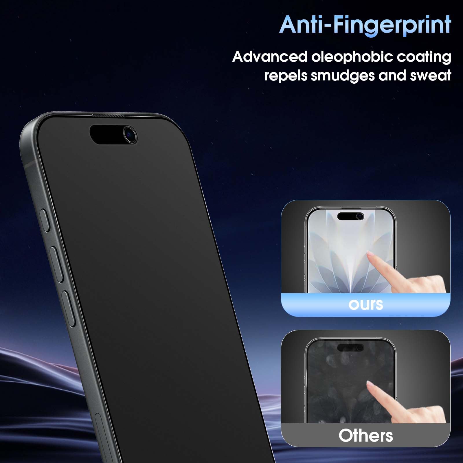 2 Pellicole Privacy Opache + 2 Protezioni Fotocamera Per IPhone 17 – Vetro Temperato Antispia 9H E Antiriflesso