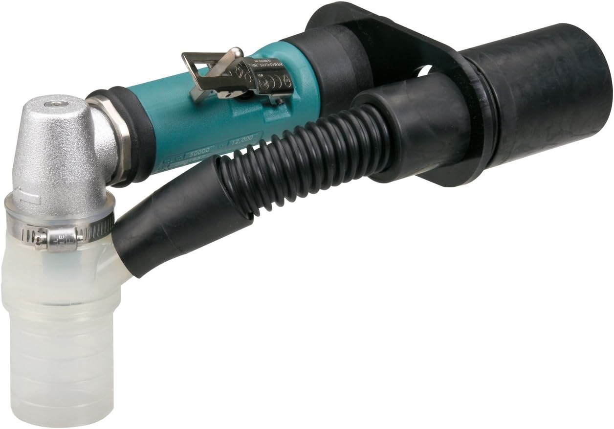 Dynabrade 56715: .4 Hp Right Angle Die Grinder, Central Vacuum