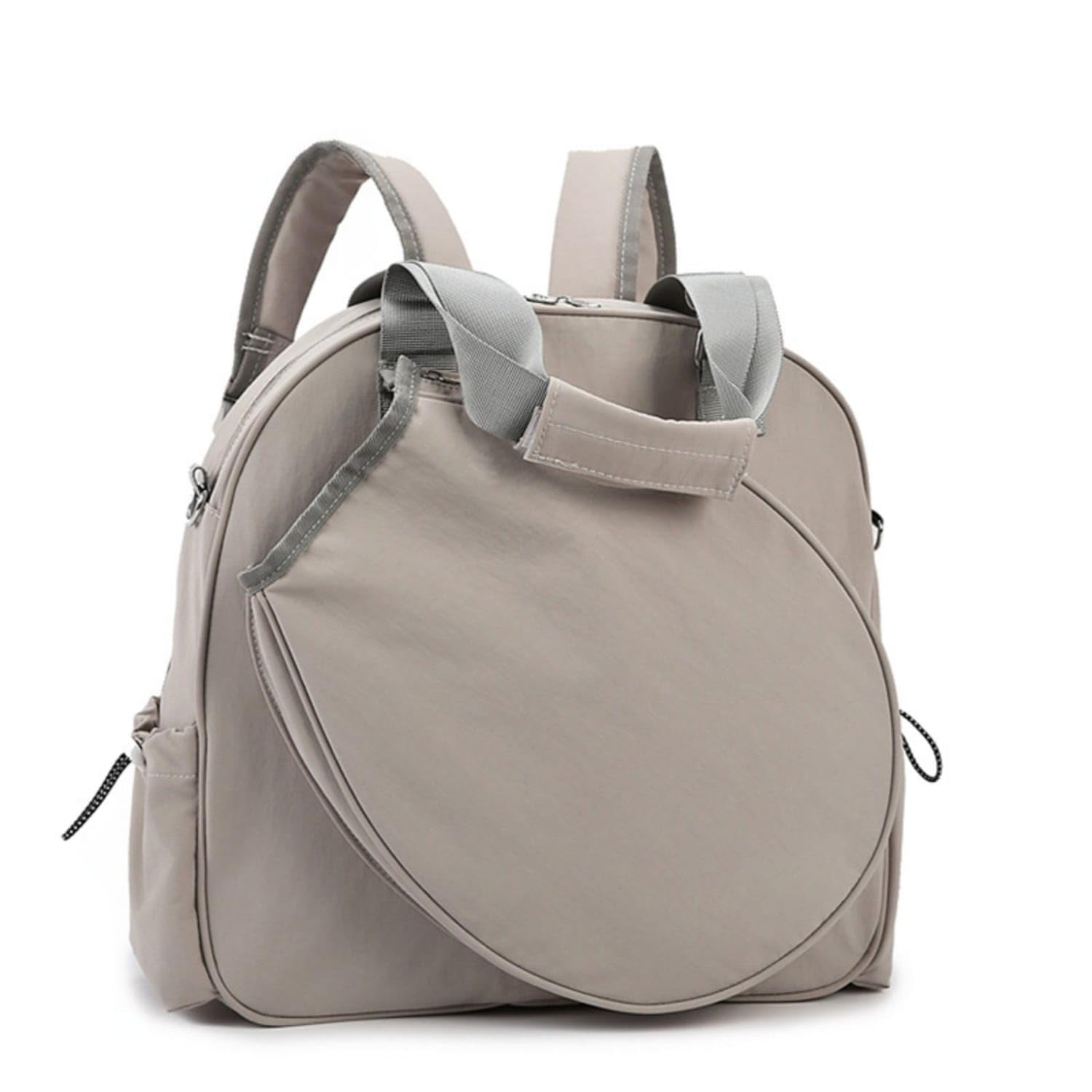 Badminton Backpack Multi-Function Pickleball Gray Nylon | Functionality Carry Options Capacity Comfortable Nylon Gray-picture-23